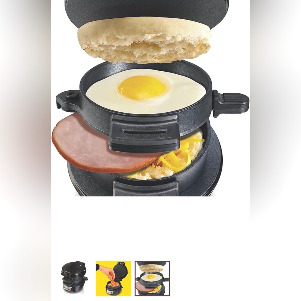 New in Box Hamilton Beach Sandwich Maker Toaster